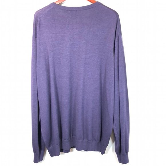 Cutter & Buck Men's Douglas V-Neck Washable Wool - Picture 7 of 7